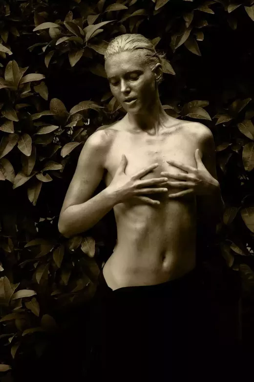 שימוש באדם כהתייחסות לציור